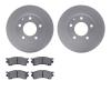 4502-80053 Geospec Brake Rotors w/5000 Advanced Brake Pads Kit, 1998-2003 Ford/Lincoln/Mercury/Mazda, Position: Front - image 1