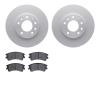 4502-80060 Geospec Brake Rotors w/5000 Advanced Brake Pads Kit, 2003-2005 Ford/Lincoln/Mercury/Mazda, Position: Front - image 1