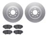 4502-80069 Geospec Brake Rotors w/5000 Advanced Brake Pads Kit, 2004-2011 Ford/Lincoln/Mercury/Mazda, Position: Front - image 1
