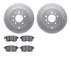 4502-80093 Geospec Brake Rotors w/5000 Advanced Brake Pads Kit, 2007-2012 Ford/Lincoln/Mercury/Mazda, Position: Rear - image 1