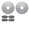4502-80095 Geospec Brake Rotors w/5000 Advanced Brake Pads Kit, 2007-2015 Ford/Lincoln/Mercury/Mazda, Position: Front - image 1