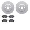 4502-80101 Geospec Brake Rotors w/5000 Advanced Brake Pads Kit, Fits Select Multiple Makes/Models, Position: Rear - image 1
