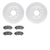 4502-80104 Geospec Brake Rotors w/5000 Advanced Brake Pads Kit, 2016-2018 Ford/Lincoln/Mercury/Mazda, Position: Rear - image 1