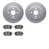 4502-91007 Geospec Brake Rotors w/5000 Advanced Brake Pads Kit, 2012-2015 Lexus/Toyota/Scion, Position: Front - image 1