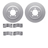 4502-99002 Geospec Brake Rotors w/5000 Advanced Brake Pads Kit, 1967-1967 Ford/Lincoln/Mercury/Mazda, Position: Front - image 1