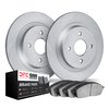 4502-99008 Geospec Brake Rotors w/5000 Advanced Brake Pads Kit, 2001-2019 Ford/Lincoln/Mercury/Mazda, Position: Rear - image 2