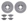 4502-99010 Geospec Brake Rotors w/5000 Advanced Brake Pads Kit, 2005-2012 Ford/Lincoln/Mercury/Mazda, Position: Front - image 1
