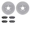 4502-99015 Geospec Brake Rotors w/5000 Advanced Brake Pads Kit, 2007-2014 Ford/Lincoln/Mercury/Mazda, Position: Rear - image 1