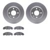 4502-99023 Geospec Brake Rotors w/5000 Advanced Brake Pads Kit, 2008-2011 Ford/Lincoln/Mercury/Mazda, Position: Front - image 1