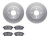 4502-99028 Geospec Brake Rotors w/5000 Advanced Brake Pads Kit, 2011-2019 Ford/Lincoln/Mercury/Mazda, Position: Front - image 1