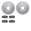4502-99032 Geospec Brake Rotors w/5000 Advanced Brake Pads Kit, 2006-2015 Ford/Lincoln/Mercury/Mazda, Position: Rear - image 1