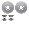 4502-99039 Geospec Brake Rotors w/5000 Advanced Brake Pads Kit, 2013-2018 Ford/Lincoln/Mercury/Mazda, Position: Front - image 1