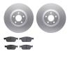 4502-99045 Geospec Brake Rotors w/5000 Advanced Brake Pads Kit, 2013-2019 Ford/Lincoln/Mercury/Mazda, Position: Front - image 1