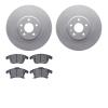 4502-99048 Geospec Brake Rotors w/5000 Advanced Brake Pads Kit, 2013-2020 Ford/Lincoln/Mercury/Mazda, Position: Front - image 1
