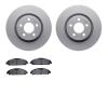 4502-99054 Geospec Brake Rotors w/5000 Advanced Brake Pads Kit, 2015-2020 Ford/Lincoln/Mercury/Mazda, Position: Front - image 1