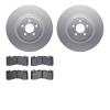 4502-99056 Geospec Brake Rotors w/5000 Advanced Brake Pads Kit, Fits Select Ford/Lincoln/Mercury/Mazda, Position: Front - image 1
