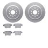 4502-99062 Geospec Brake Rotors w/5000 Advanced Brake Pads Kit, 2005-2009 Ford/Lincoln/Mercury/Mazda, Position: Rear - image 1