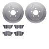 4502-99067 Geospec Brake Rotors w/5000 Advanced Brake Pads Kit, 2007-2010 Ford/Lincoln/Mercury/Mazda, Position: Rear - image 1