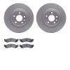 4502-99073 Geospec Brake Rotors w/5000 Advanced Brake Pads Kit, 2011-2012 Ford/Lincoln/Mercury/Mazda, Position: Front - image 1