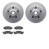 4502-99078 Geospec Brake Rotors w/5000 Advanced Brake Pads Kit, 1973-1985 Ford/Lincoln/Mercury/Mazda, Position: Front - image 1
