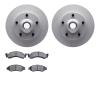 4502-99079 Geospec Brake Rotors w/5000 Advanced Brake Pads Kit, 1986-1993 Ford/Lincoln/Mercury/Mazda, Position: Front - image 1