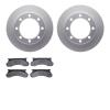 4502-99080 Geospec Brake Rotors w/5000 Advanced Brake Pads Kit, 1980-1994 Ford/Lincoln/Mercury/Mazda, Position: Front - image 1