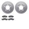 4502-99081 Geospec Brake Rotors w/5000 Advanced Brake Pads Kit, 1976-1985 Ford/Lincoln/Mercury/Mazda, Position: Front - image 1