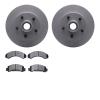 4502-99083 Geospec Brake Rotors w/5000 Advanced Brake Pads Kit, 1983-1994 Ford/Lincoln/Mercury/Mazda, Position: Front - image 1