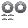 4502-99084 Geospec Brake Rotors w/5000 Advanced Brake Pads Kit, 1988-1998 Ford/Lincoln/Mercury/Mazda, Position: Front, Rear - image 2