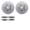 4502-99086 Geospec Brake Rotors w/5000 Advanced Brake Pads Kit, 1994-2003 Ford/Lincoln/Mercury/Mazda, Position: Front - image 1