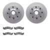4502-99090 Geospec Brake Rotors w/5000 Advanced Brake Pads Kit, 1995-2007 Ford/Lincoln/Mercury/Mazda, Position: Front - image 1