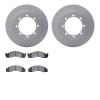 4502-99105 Geospec Brake Rotors w/5000 Advanced Brake Pads Kit, 2003-2007 Ford/Lincoln/Mercury/Mazda, Position: Rear - image 1