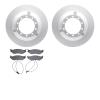 4502-99110 Geospec Brake Rotors w/5000 Advanced Brake Pads Kit, 2017-2019 Ford/Lincoln/Mercury/Mazda, Position: Rear - image 1