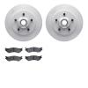 4502-99121 Geospec Brake Rotors w/5000 Advanced Brake Pads Kit, 1999-2004 Ford/Lincoln/Mercury/Mazda, Position: Front - image 1