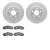 4502-99123 Geospec Brake Rotors w/5000 Advanced Brake Pads Kit, 2003-2005 Ford/Lincoln/Mercury/Mazda, Position: Front - image 1