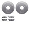 4502-99126 Geospec Brake Rotors w/5000 Advanced Brake Pads Kit, 1997-2004 Ford/Lincoln/Mercury/Mazda, Position: Rear - image 1