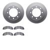 4502-99127 Geospec Brake Rotors w/5000 Advanced Brake Pads Kit, 1999-2005 Ford/Lincoln/Mercury/Mazda, Position: Front - image 1