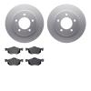 4502-99131 Geospec Brake Rotors w/5000 Advanced Brake Pads Kit, 2005-2007 Ford/Lincoln/Mercury/Mazda, Position: Front - image 1