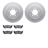 4502-99133 Geospec Brake Rotors w/5000 Advanced Brake Pads Kit, 2006-2010 Ford/Lincoln/Mercury/Mazda, Position: Rear - image 1