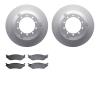 4502-99136 Geospec Brake Rotors w/5000 Advanced Brake Pads Kit, 1999-2009 Ford/Lincoln/Mercury/Mazda, Position: Rear - image 1