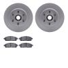 4502-99141 Geospec Brake Rotors w/5000 Advanced Brake Pads Kit, 2004-2008 Ford/Lincoln/Mercury/Mazda, Position: Front - image 1