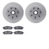 4502-99142 Geospec Brake Rotors w/5000 Advanced Brake Pads Kit, 2004-2008 Ford/Lincoln/Mercury/Mazda, Position: Front - image 1