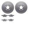 4502-99153 Geospec Brake Rotors w/5000 Advanced Brake Pads Kit, 2009-2012 Ford/Lincoln/Mercury/Mazda, Position: Front - image 1
