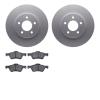 4502-99154 Geospec Brake Rotors w/5000 Advanced Brake Pads Kit, 2009-2012 Ford/Lincoln/Mercury/Mazda, Position: Front - image 1