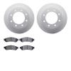 4502-99160 Geospec Brake Rotors w/5000 Advanced Brake Pads Kit, 2006-2010 Ford/Lincoln/Mercury/Mazda, Position: Rear - image 1