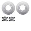 4502-99162 Geospec Brake Rotors w/5000 Advanced Brake Pads Kit, 2010-2012 Ford/Lincoln/Mercury/Mazda, Position: Rear - image 1