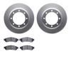 4502-99163 Geospec Brake Rotors w/5000 Advanced Brake Pads Kit, 2005-2010 Ford/Lincoln/Mercury/Mazda, Position: Rear - image 1