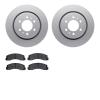 4502-99171 Geospec Brake Rotors w/5000 Advanced Brake Pads Kit, 2018-2020 Ford/Lincoln/Mercury/Mazda, Position: Front - image 1
