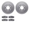 4502-99182 Geospec Brake Rotors w/5000 Advanced Brake Pads Kit, 2009-2009 Ford/Lincoln/Mercury/Mazda, Position: Front - image 1