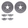 4502-99184 Geospec Brake Rotors w/5000 Advanced Brake Pads Kit, 2010-2013 Ford/Lincoln/Mercury/Mazda, Position: Front - image 1